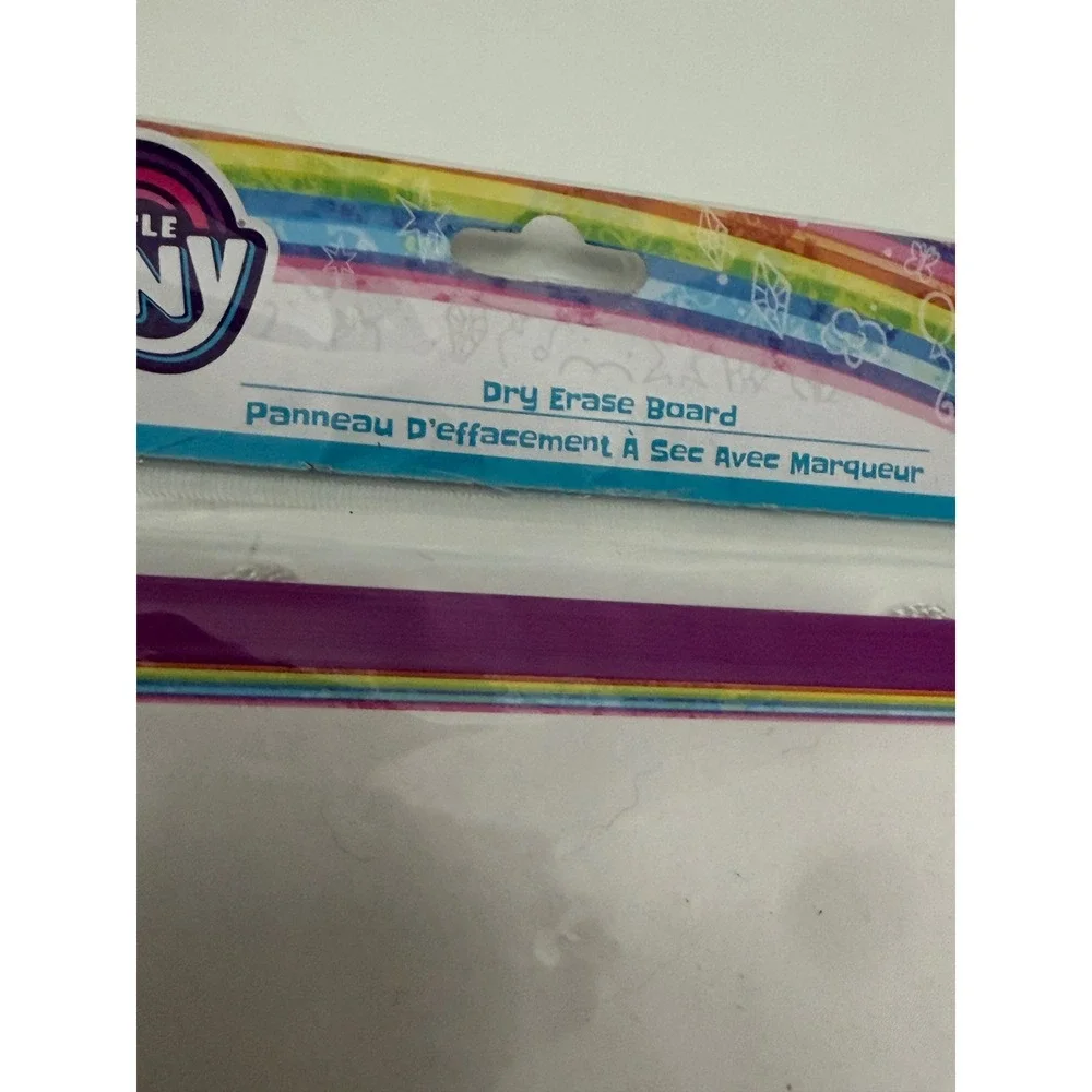 My Little Pony Dry Erase Board Purple Frame with Marker Hasbro 2020 New NIP